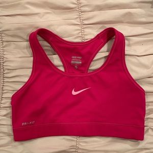 Pink Nike Sports Bra